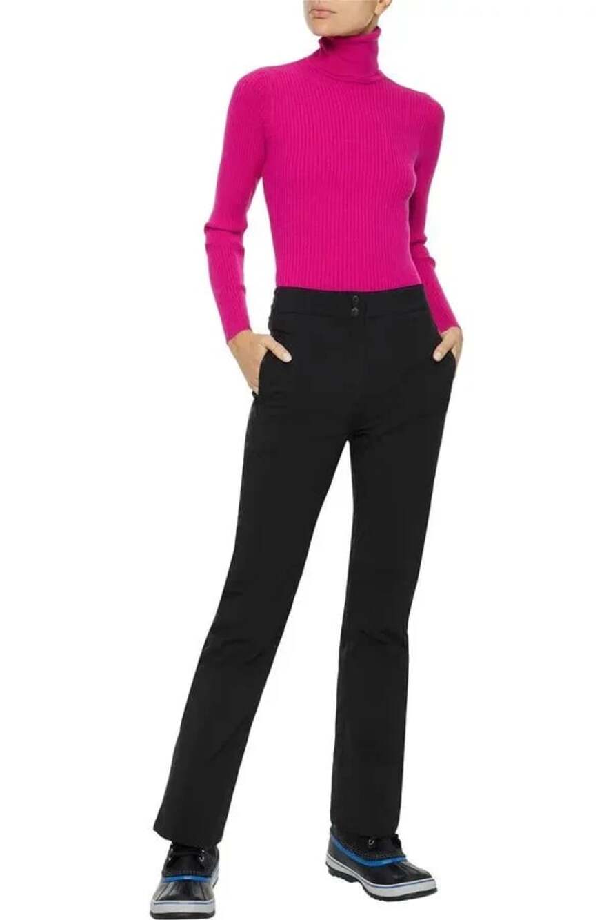 Fusalp Pila III Padded Straight-Leg Ski Pants US 14 L EU 46 Womens Black $300